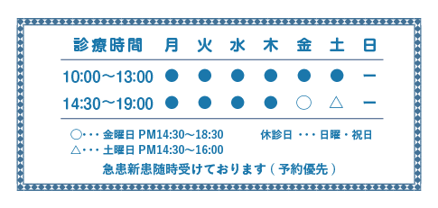 診療時間